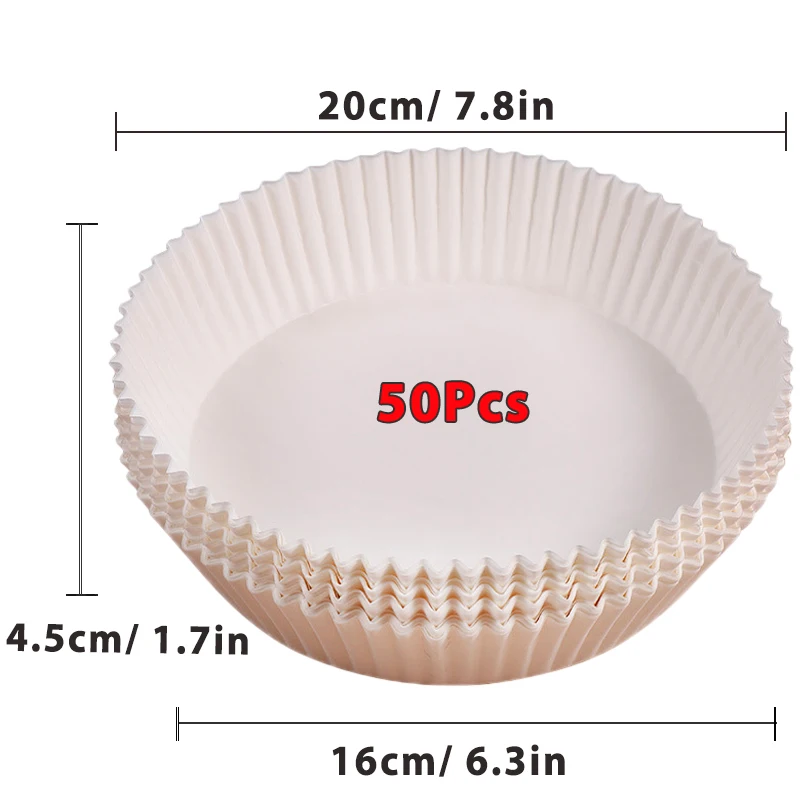 White 50Pcs-16cm