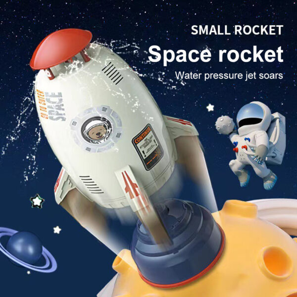 Rocket Launcher Toys Outdoor Rocket Water Pressure Lift Sprinkler Toy Fun Interaction In Garden Lawn Water Spray Toys For Kids Summer Gadgets - Image 3